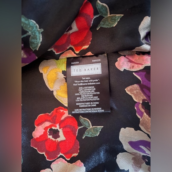 Ted Baker Leather Coat and dust bag - Picture 9 of 15